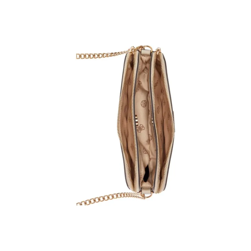 GUESS Polyurethane Crossbody Bag Shoulder Bag Women's Cream-3