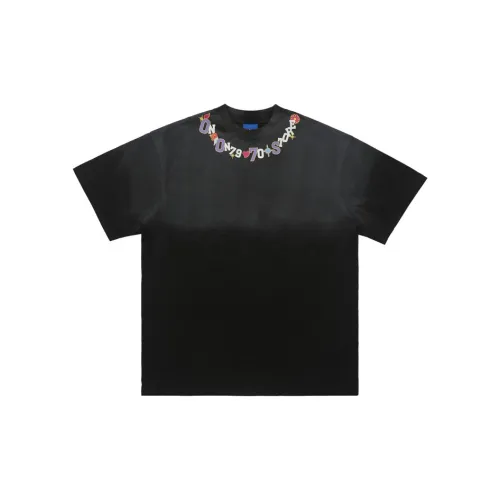 Bubble Trap T-Shirts Men Washed Black