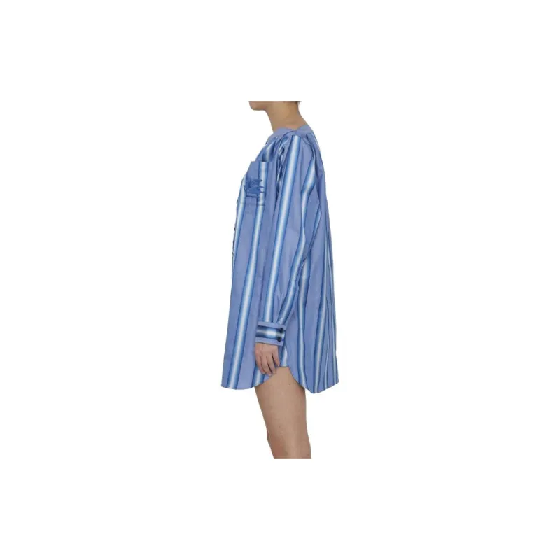 ETRO Striped Shirt Dress-3