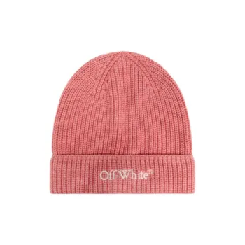 OFF WHITE Logo Embroidered Beanie