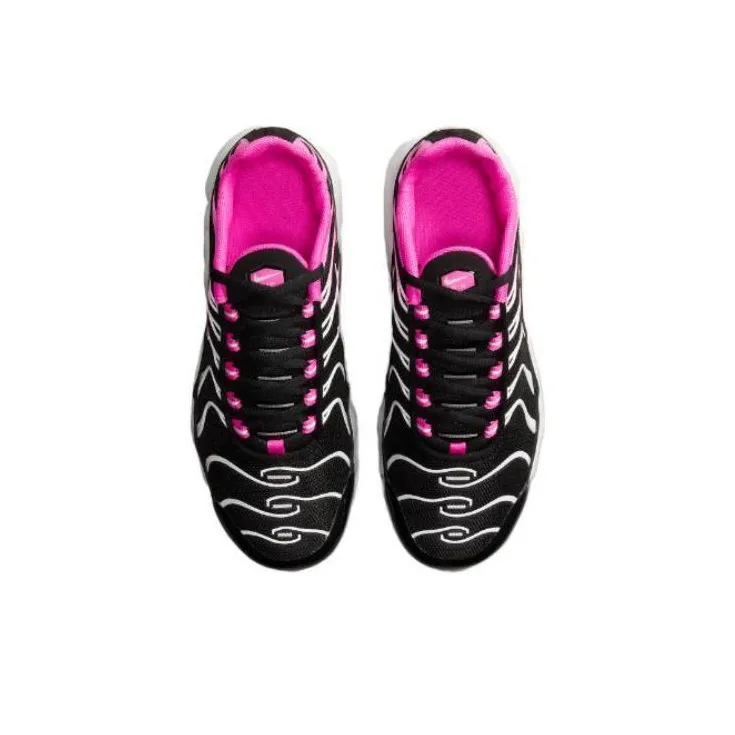 Nike Air Max Plus GS 'Black Laser Fuchsia'-3