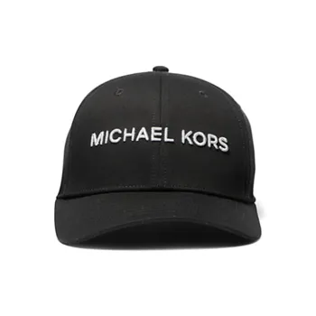 MICHAEL KORS Cotton Baseball Caps Men's Black