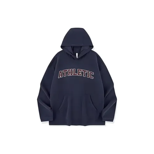 QIAODAN Sweatshirts Men Midnight Blue