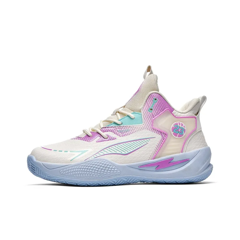 Black-tailed Deer Cushioning Anti-Slip And Wear-Resistant High-Top Basketball Shoes Unisex Mismatched-16