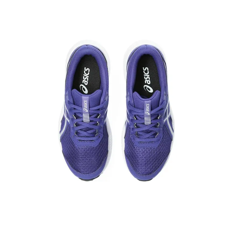 Asics Gel-Contend 8 Anti-Slip And Wear-Resistant Lightweight Low-Top Kids' Running Shoes Purple Teenagers-2