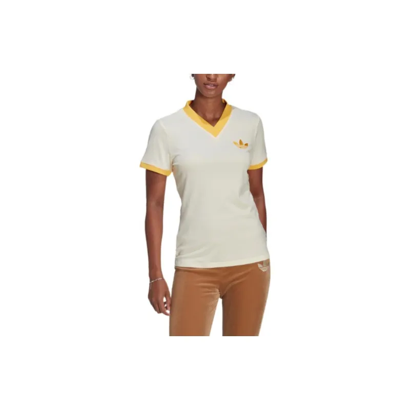 Adidas Originals T Shirt Women's Ivory-2