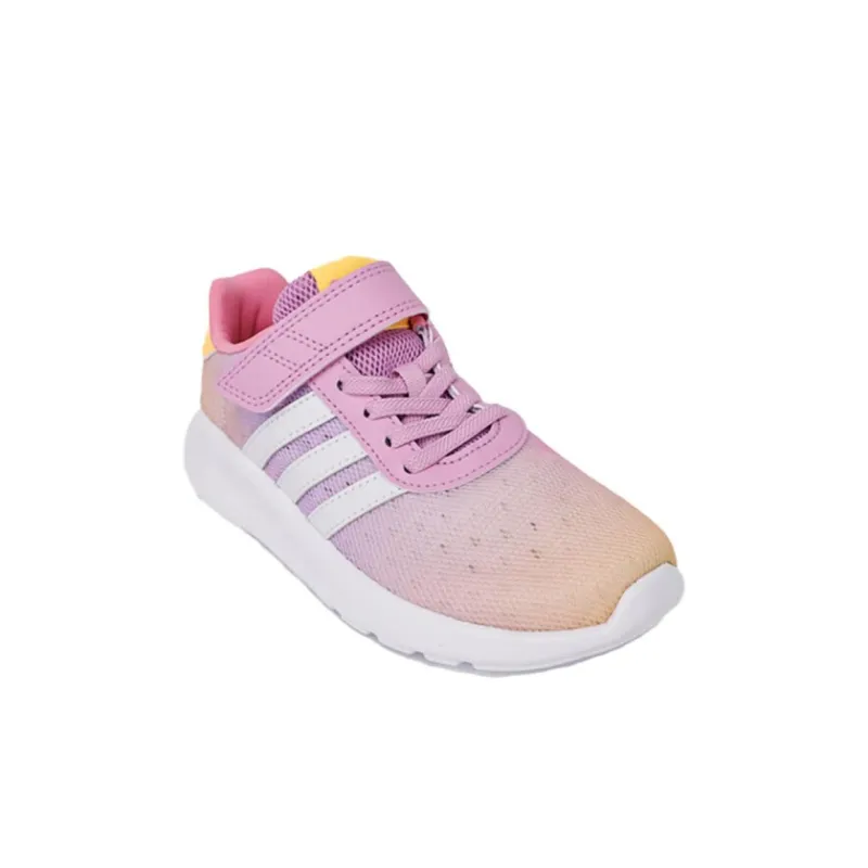 Adidas Neo Lite Racer 3.0 Anti Slip Wear Resistant Low Top Kids Lifestyle Shoes Pink White Kids'-2