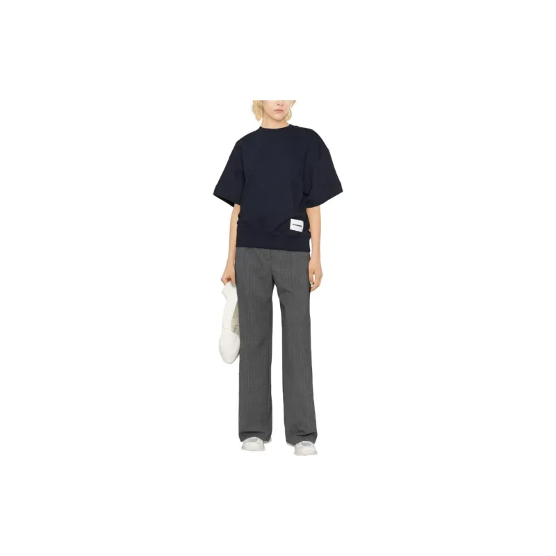 JIL SANDER T-Shirts Women's Midnight Blue-1