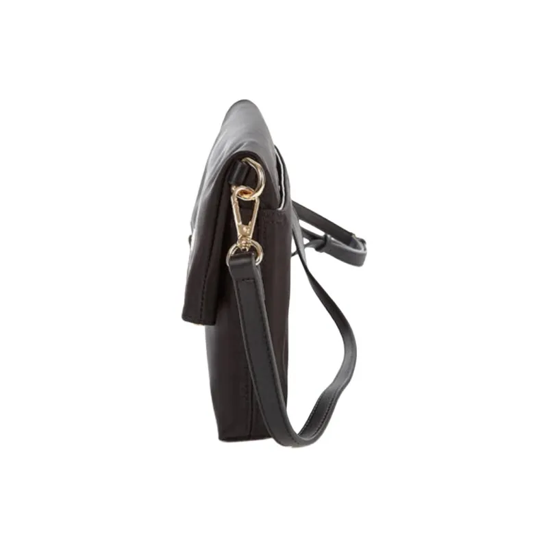 AMERICAN TOURISTER Nylon Shoulder Bag, Crossbody Bag Unisex Black-2