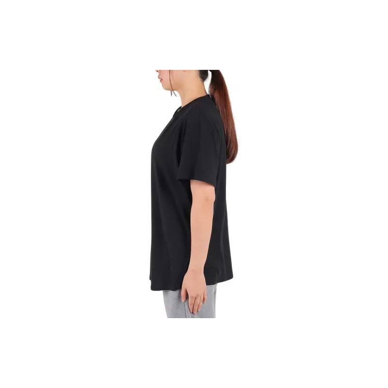 Nike Drop Shoulder Sleeve T Shirt Women's Black-4