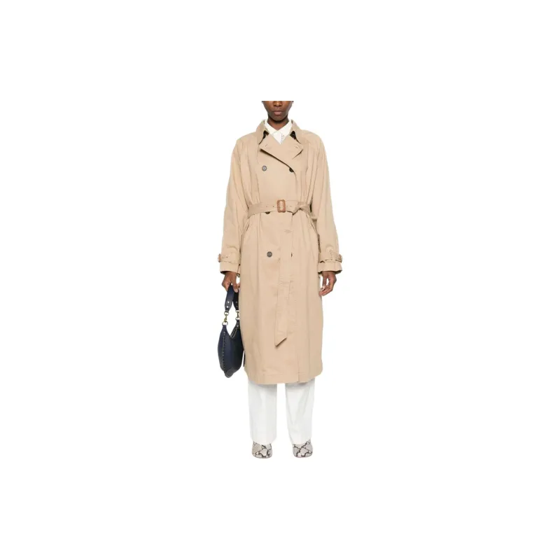 ISABEL MARANT Edenna Double breasted Trench Coat-1