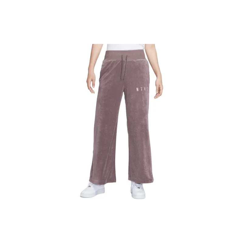 Nike Knitted Sports Pants Women's Fuchsia-4