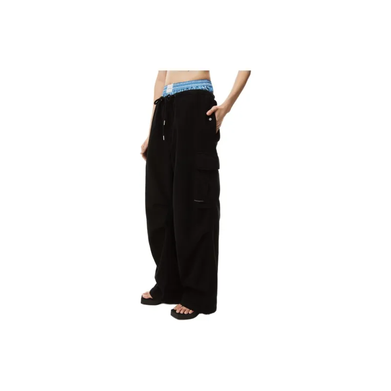 Alexander Wang Casual Pants Unisex Black-1