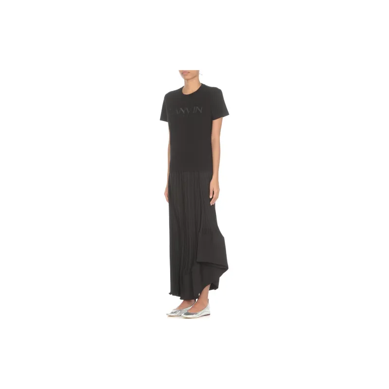 Lanvin Logo Embroidered Classic T Shirt-2
