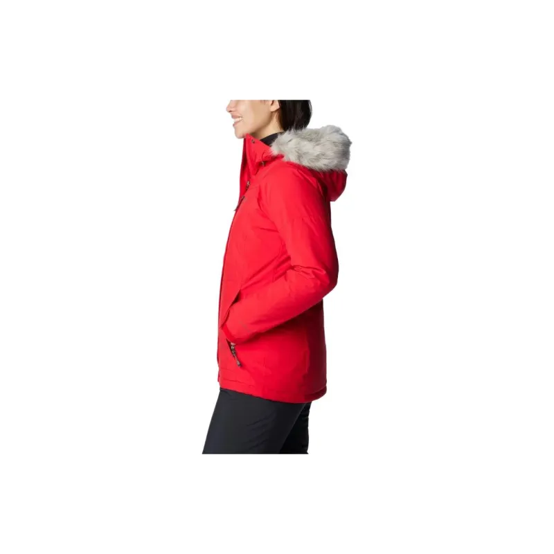 Columbia Puffer Jackets Women's Red-4