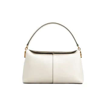 TOD'S Leather Handbag Regular Women's Cream