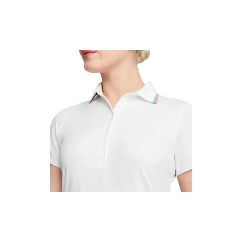 PUMA Cloudspun Tipped Women's Golf Polo Shirt Women's White-5