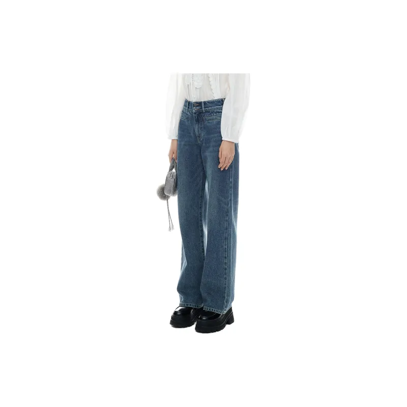 D'zzit Jeans Women's Blue-4