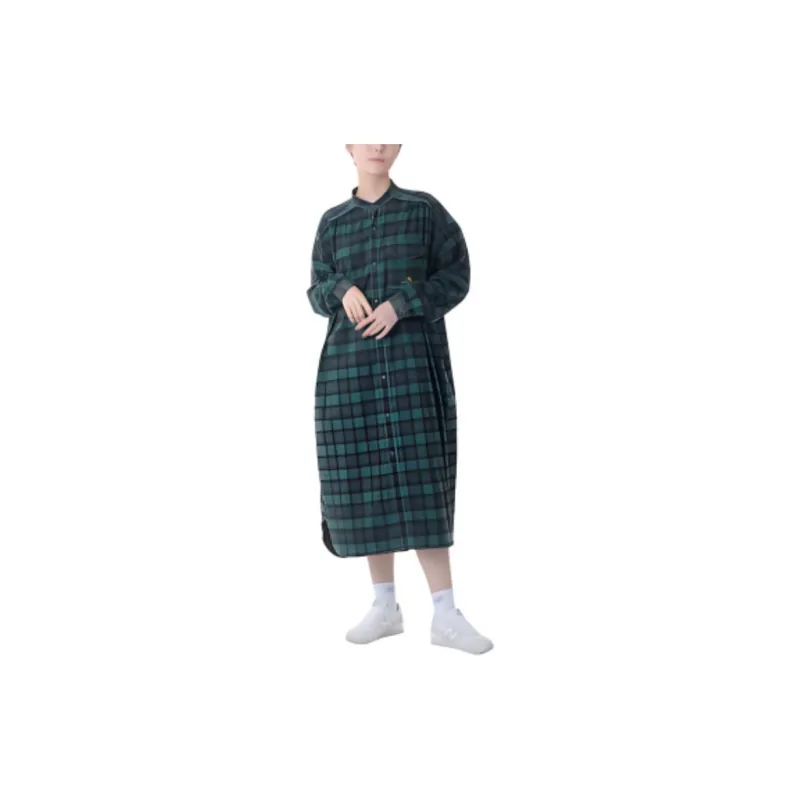 New Balance Long Sleeved Dress Women's Green-2