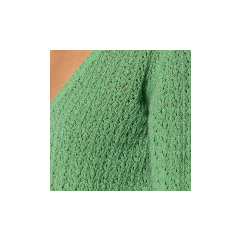 Barrie V neck Cashmere Cardigan-4