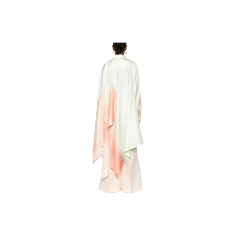 Zimmermann Natura Scarf Silk Shirt-2