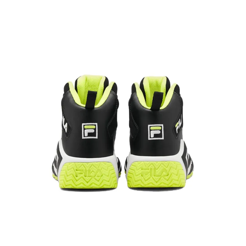 FILA KIDS MB Anti Slip Wear Resistant High Top Children's Basketball Shoes Green Kids'-4