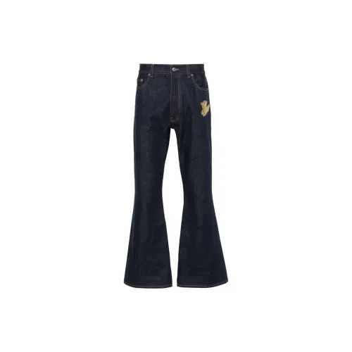OFF-WHITE Jeans Men's Marine Blue