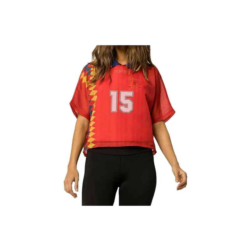 Adidas Originals T-Shirts Women's Red-1