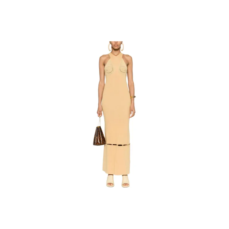 NANUSHKA Seya Knitted Maxi Dress-1