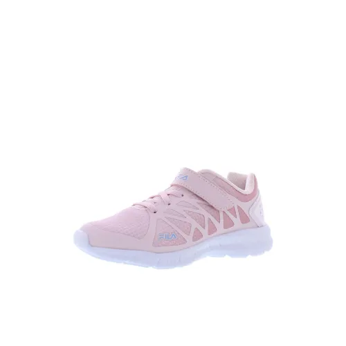 FILA KIDS Slip Resistant Cushioning Abrasion Resistant Low Top Kids' zoom shoes white Pink Kids'