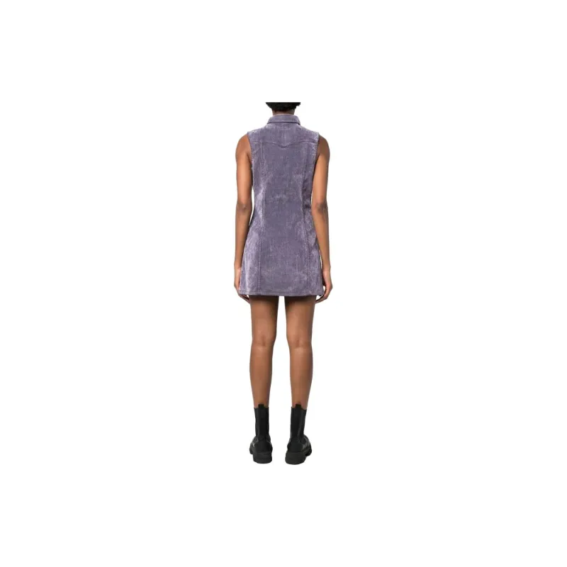 DIESEL Sleeveless Dress Women's Purple-2