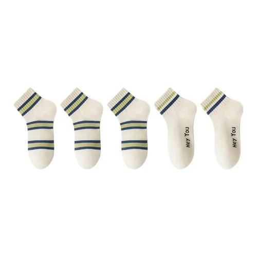 MIIOW Ankle Socks Women's 5 Pack