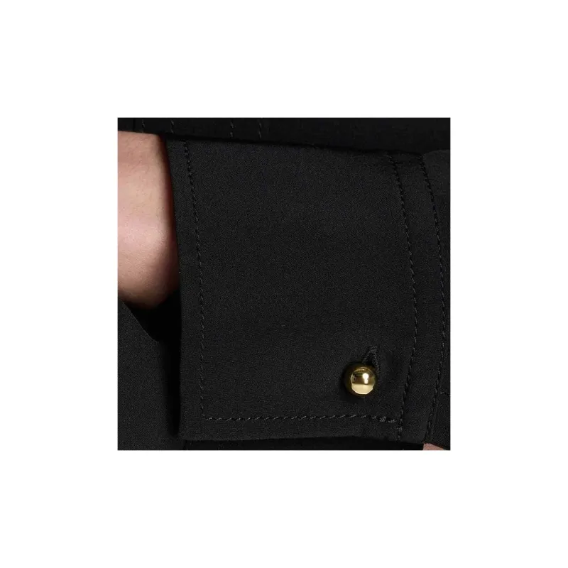 St. John SS24 Shirt Women's Black-4