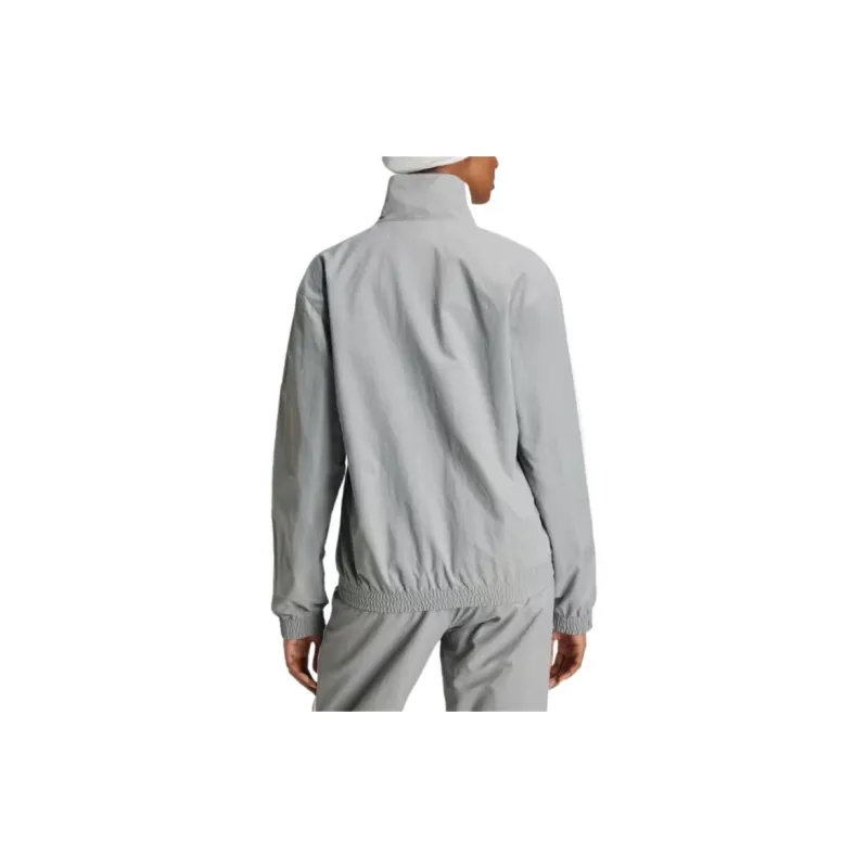 Adidas Women's Woven Track Top Grey Three-3