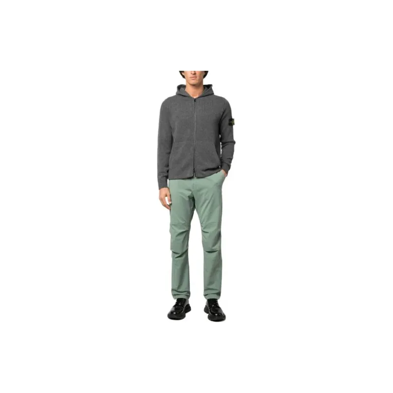 STONE ISLAND Compass motif Virgin Wool Hoodie-2