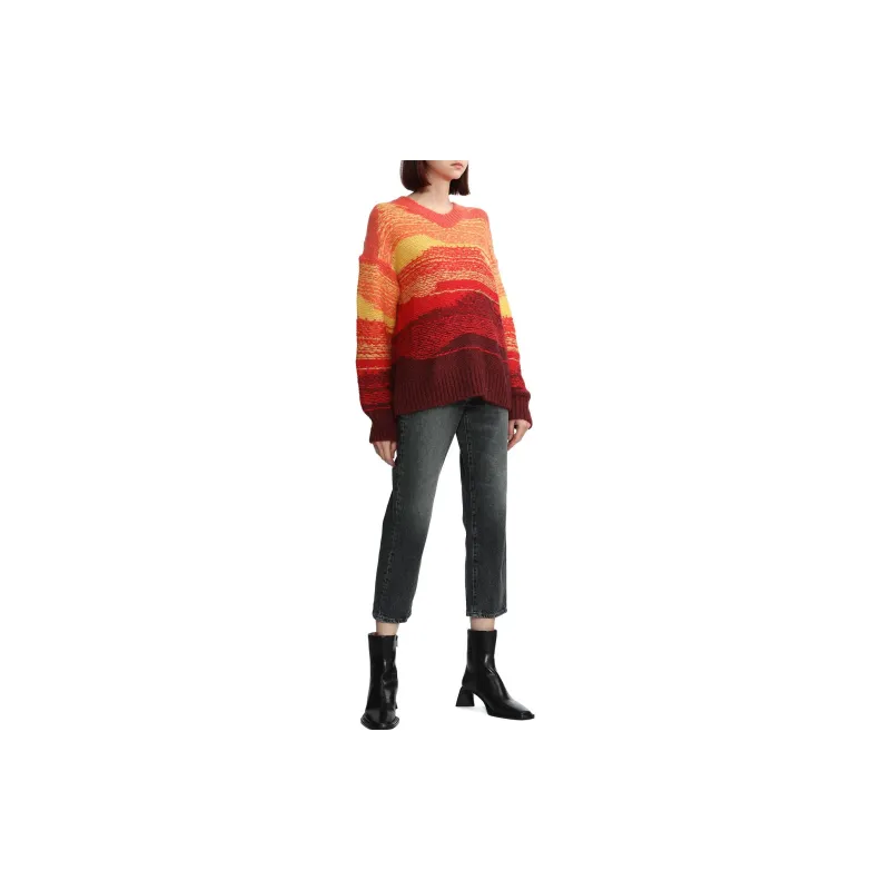 Acne Studios Sweater Women's Orange Red-3