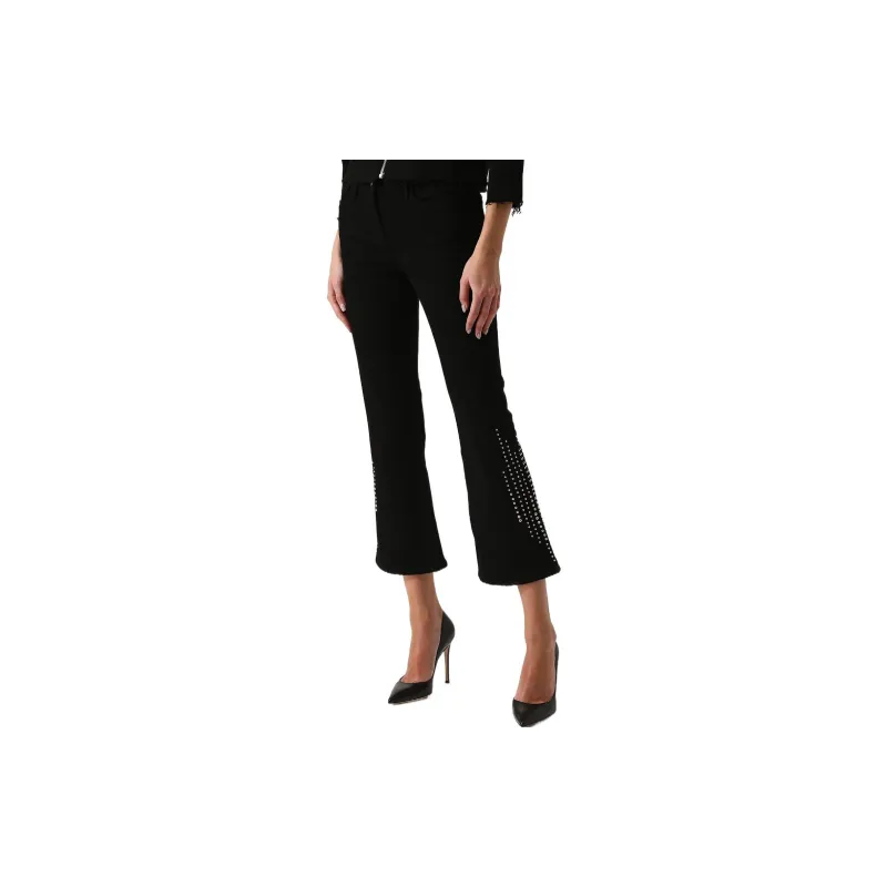 3X1 Flared Pants Jeans Women's Black-1
