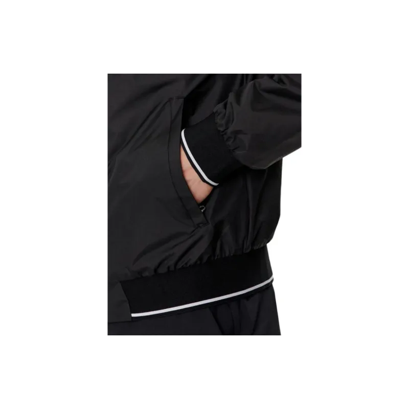 EMPORIO ARMANI Logo Printed Zipped Lightweight Jacket-5