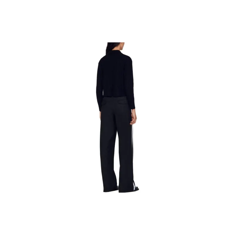 Sandro Cashmere Sweater Women's Black-2