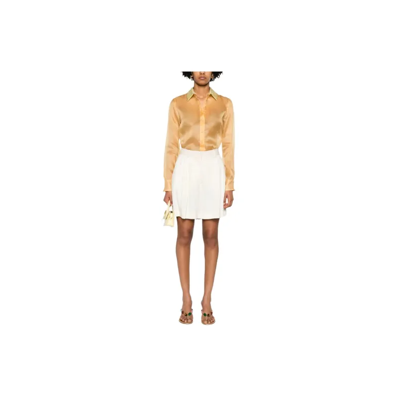 Fabiana Filippi Embellished Georgette Shirt-1