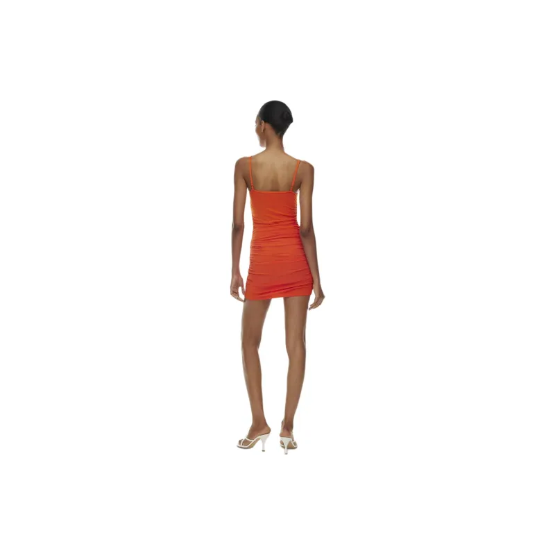 ARITZIA Babaton Sentiment Dress Sleeveless Dress Women's Hot Cheeky Red/Hot Blush Red Lips-3