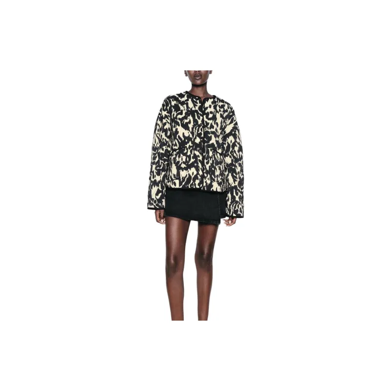 ZARA Jackets & Coats Women's Black-2