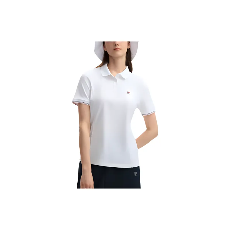 FILA T Shirts Women's Standard White-2