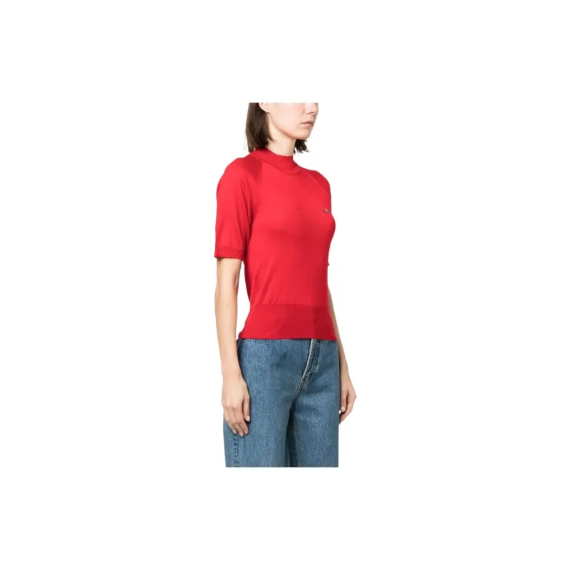 Vivienne Westwood Crop Tops Women's Red-3