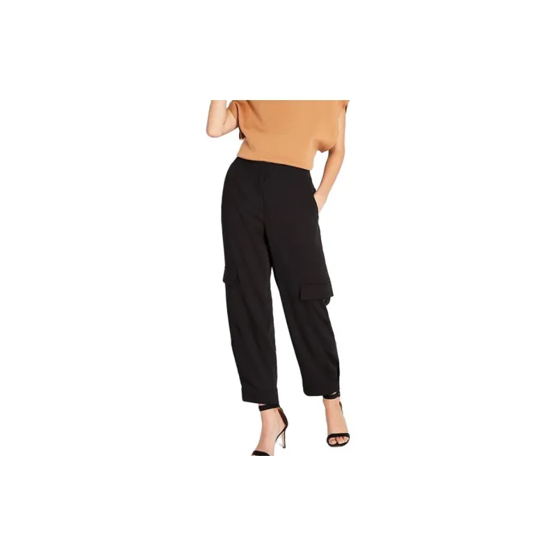 CLUB MONACO Cargo Pants Women's Black-1