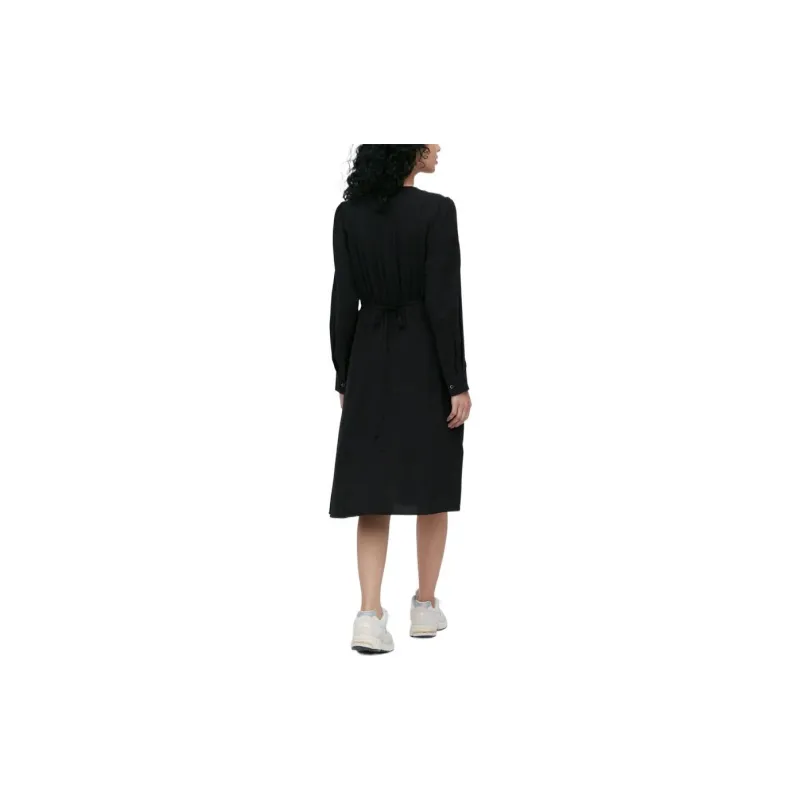 UNIQLO Long-Sleeved Dresses Women's Black-2