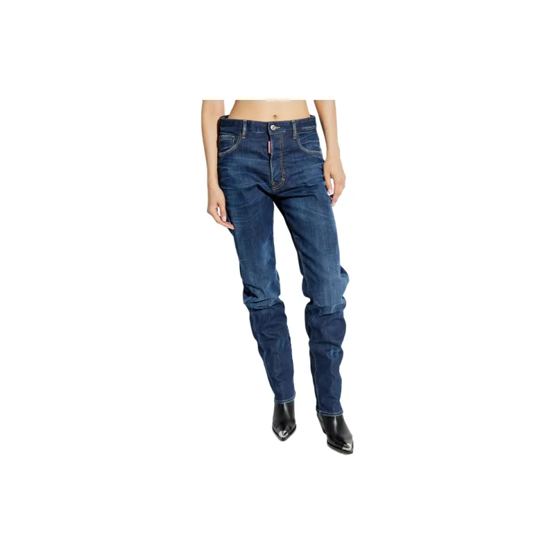 DSQUARED 2 Straight Leg Skinny Cut Jeans-2