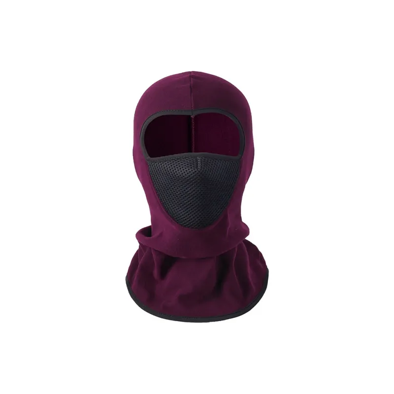 HNJ Riding Equipment Pullover Mask Running Unisex Polar Fleece Black, Yellow, Gray, Green, Rose Red-12