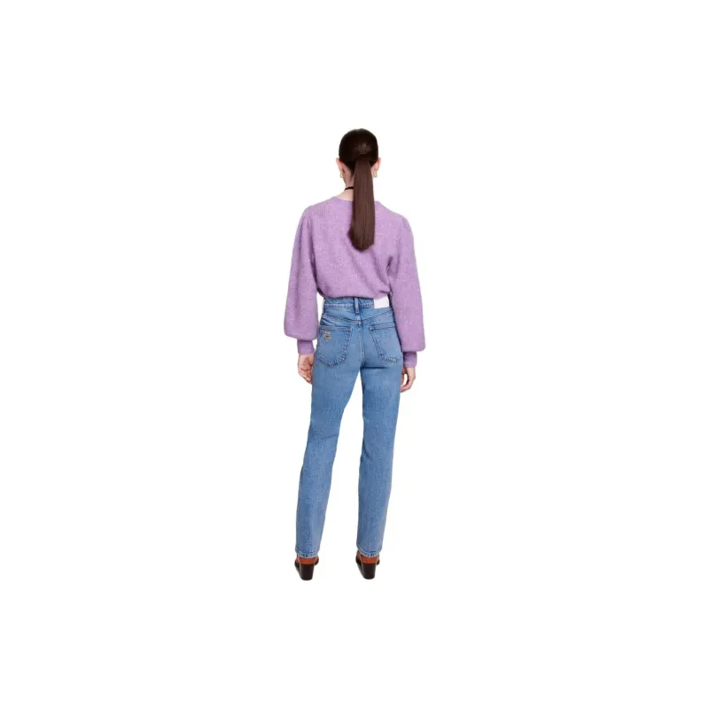 Maje 2023 Winter Jeans Women's Blue-1