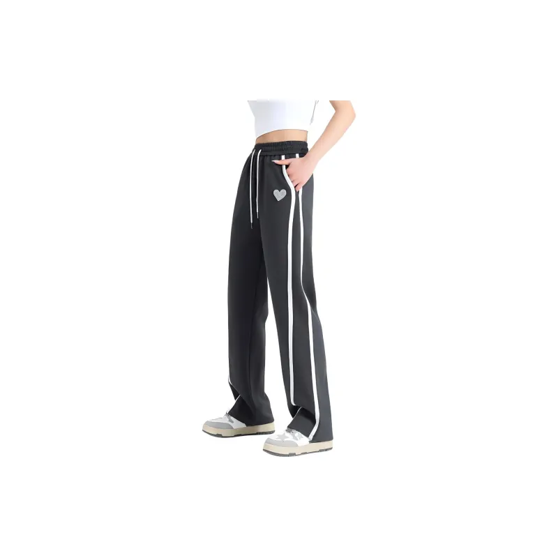 Ya Sheep People Casual Pants Women's Dark Gray-1